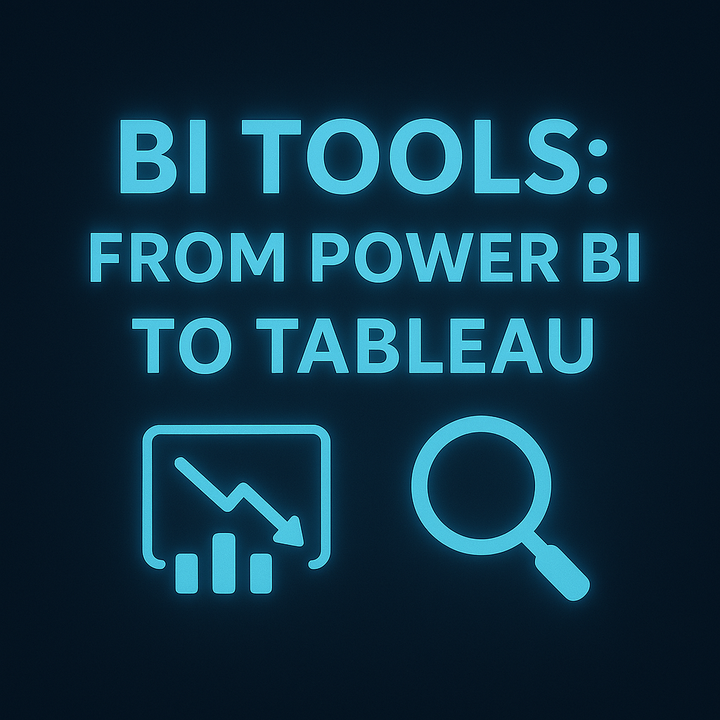 ابزارهای BI: از Power BI تا Tableau 📊🔍