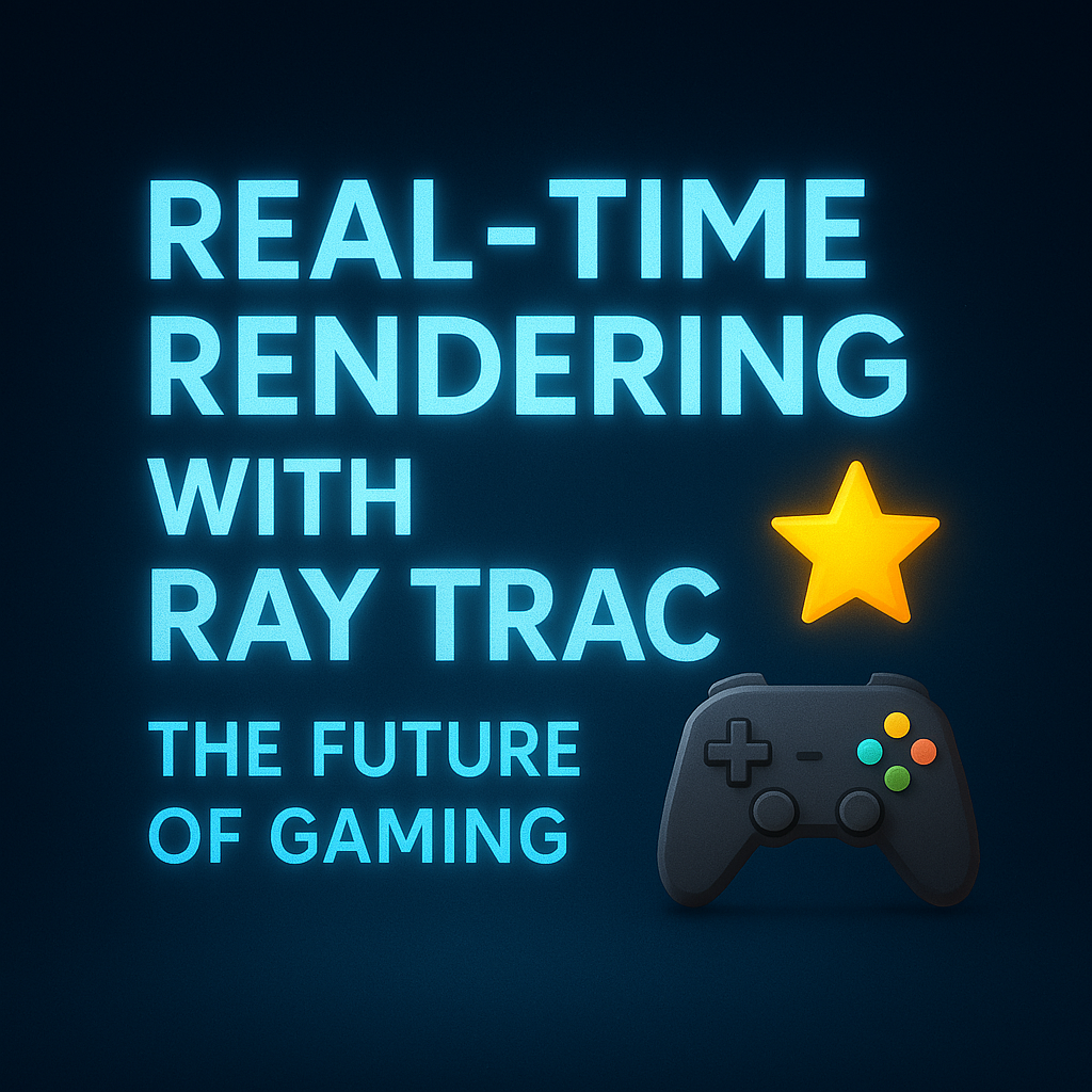 رندرینگ Real-Time با Ray Tracing: انقلابی در گرافیک بازیهای ویدیویی 🌟🎮